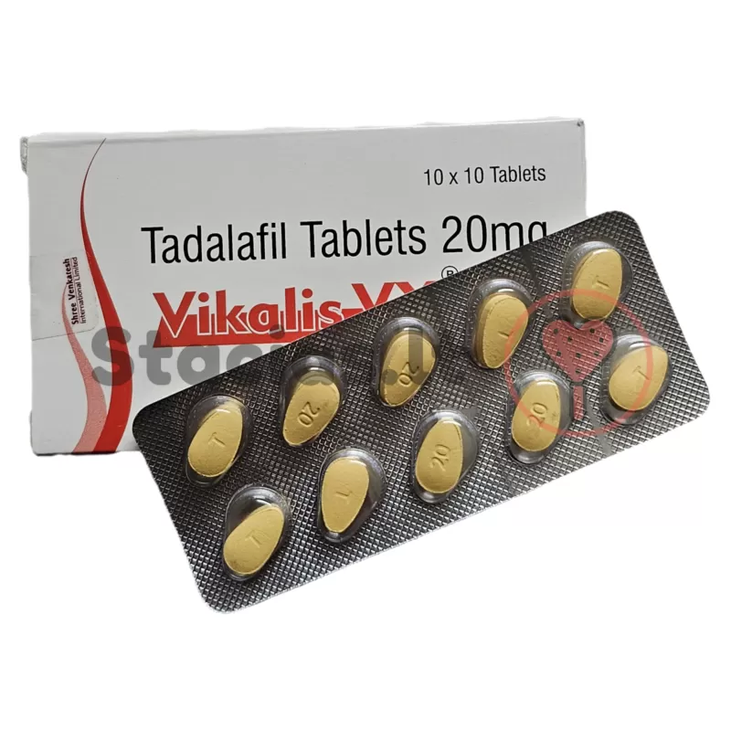 Tadalafil tablets Vikalis 20Mg