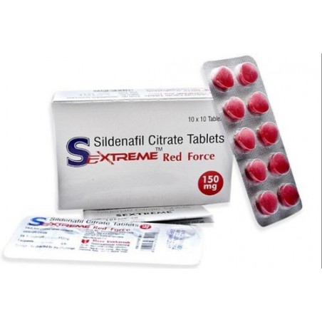 Sildenafil citrate tablets red force 150mg N10